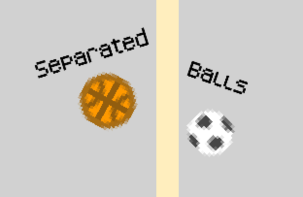 Separated Balls
